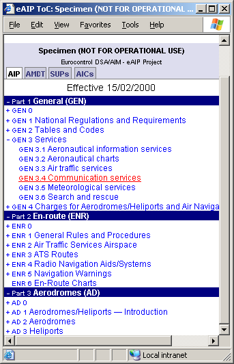 Table of Contents (detached)